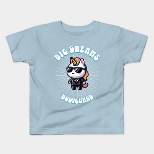 Big Dreams Bodyguard Unicorn Ocean Edition Kids T-Shirt